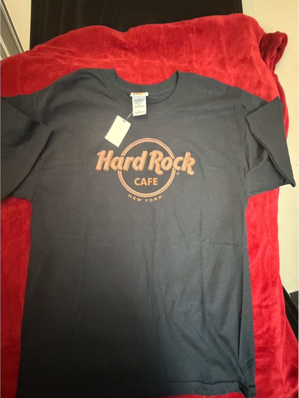 Hard Rock Cafe New York Black T-Shirt Size L